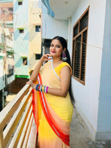 Indowestern Shell Earrings image 1