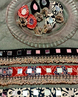 Oxidized Mirror Choker Set image 2