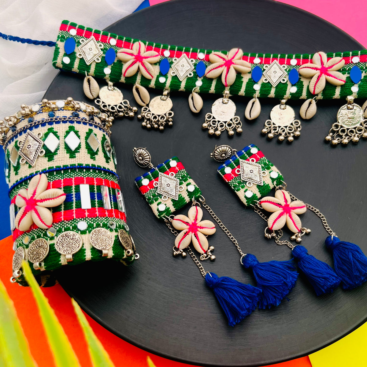 Neel Navrang Navratri Jewellery Set