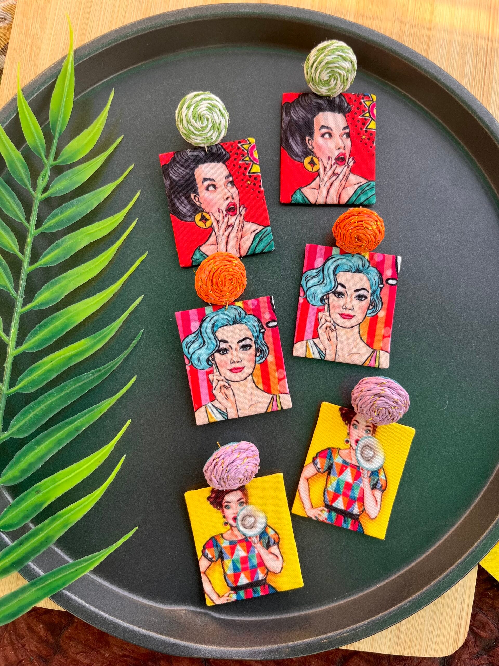 Pop Art Earrings -III image 0