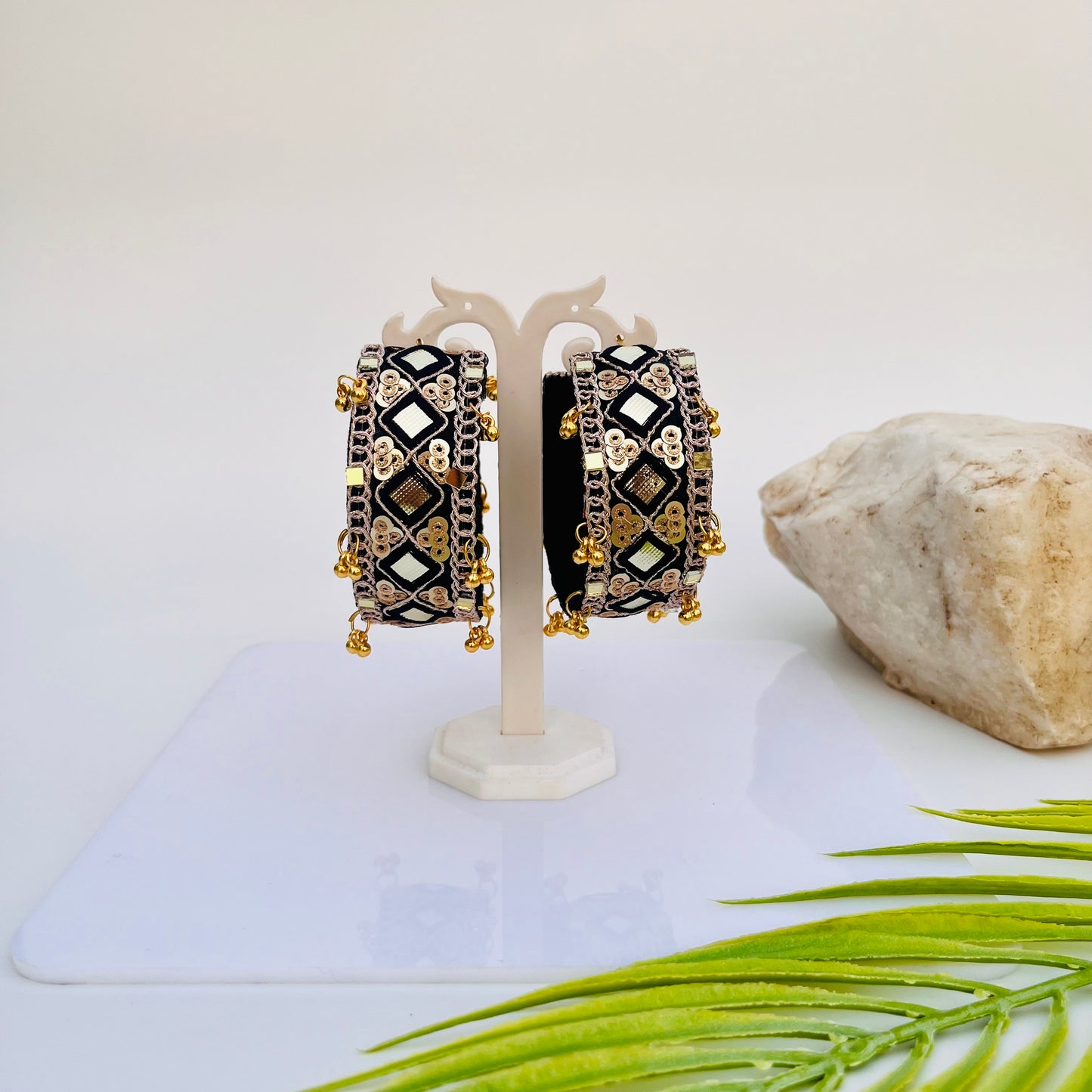 Antique Glam Hoops