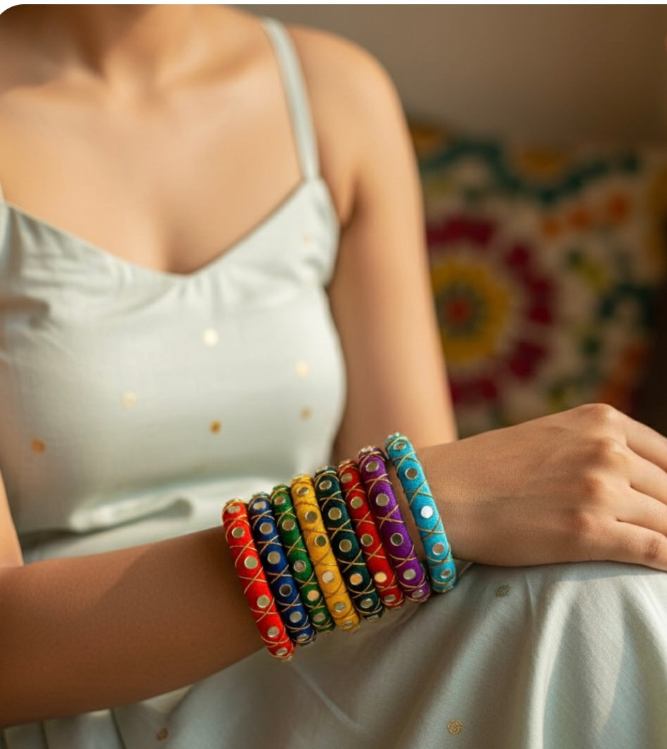 Rang Rasiya Color-Infused Bangles