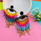 Colorburst Evil Eye Earrings