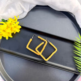 Square Macrame Hoops image 3