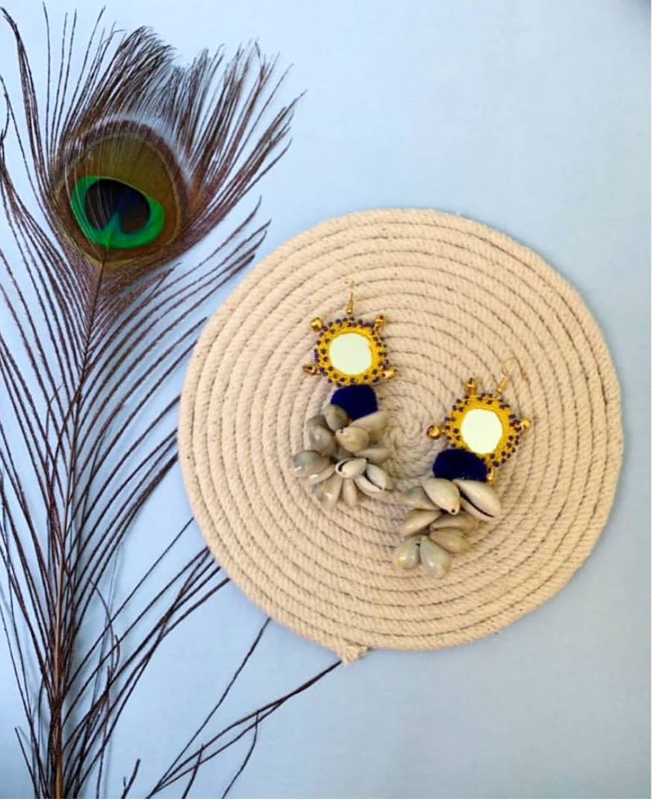 Boho Shell Earrings image 1