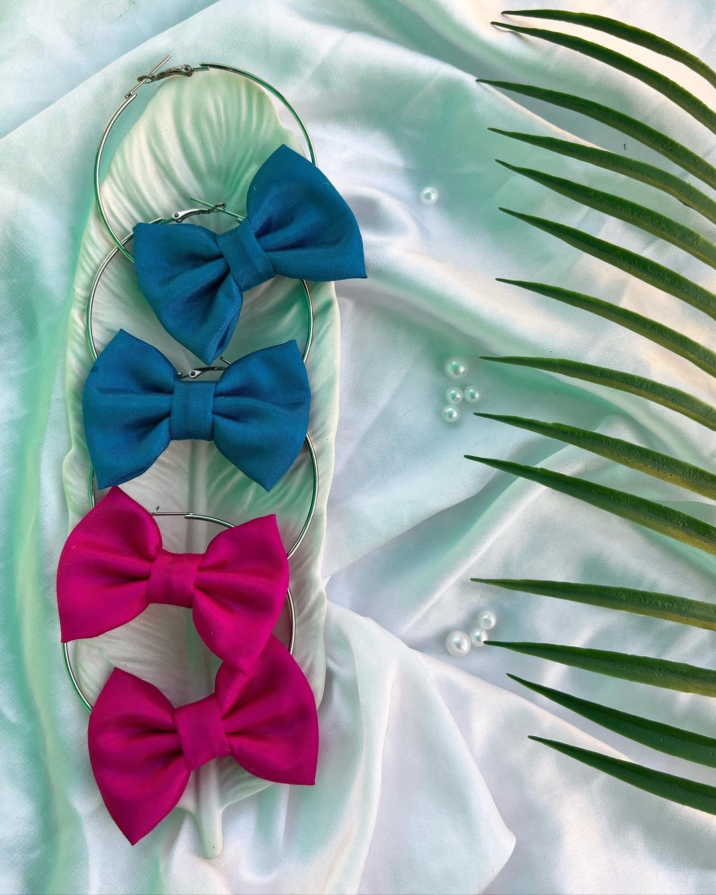 Solid Bow Hoops-lll image 0