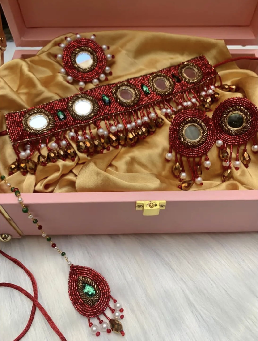 Luxury Handmade Bridal Set image 1