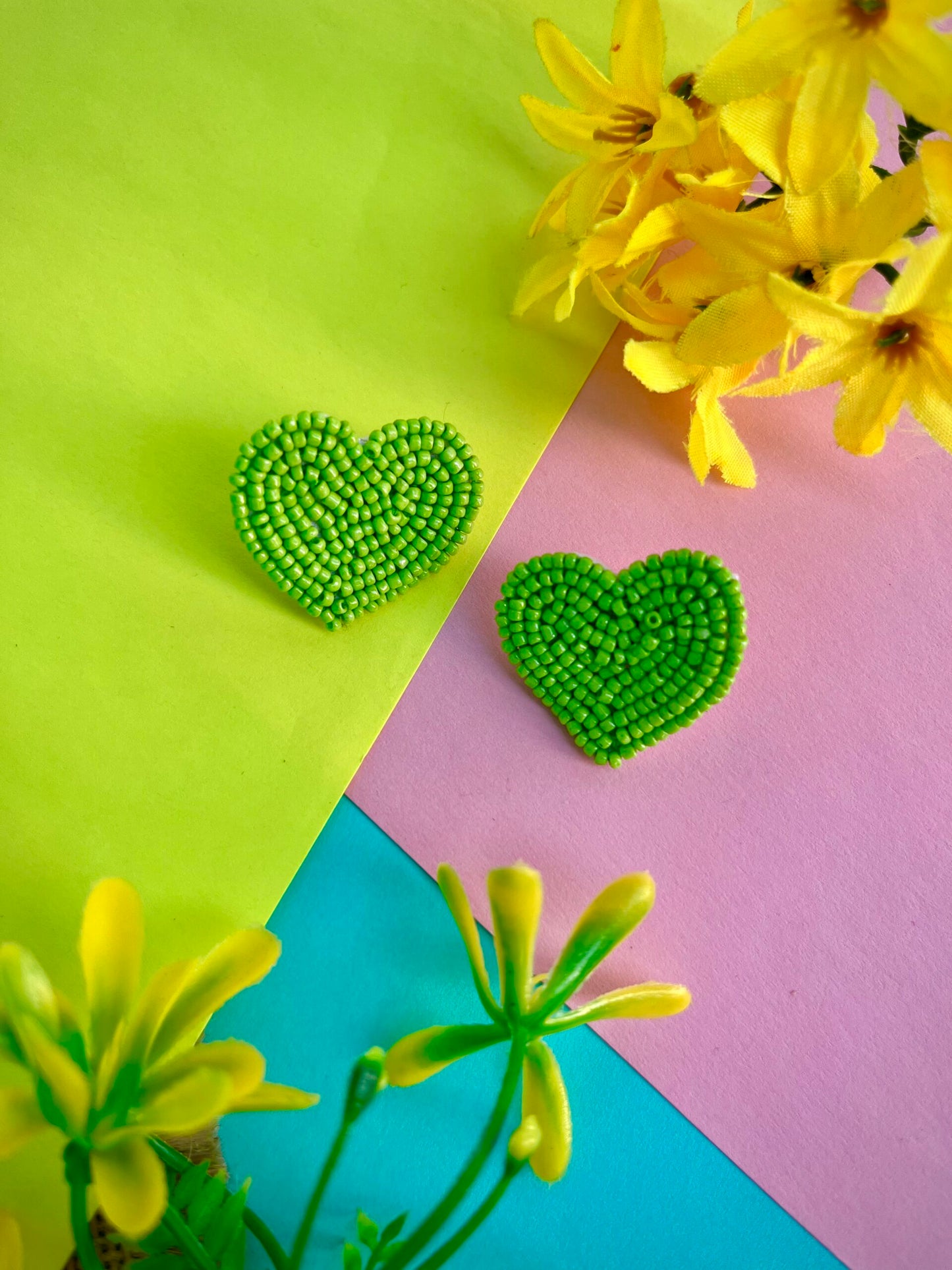 Cute Heart Studs image 4