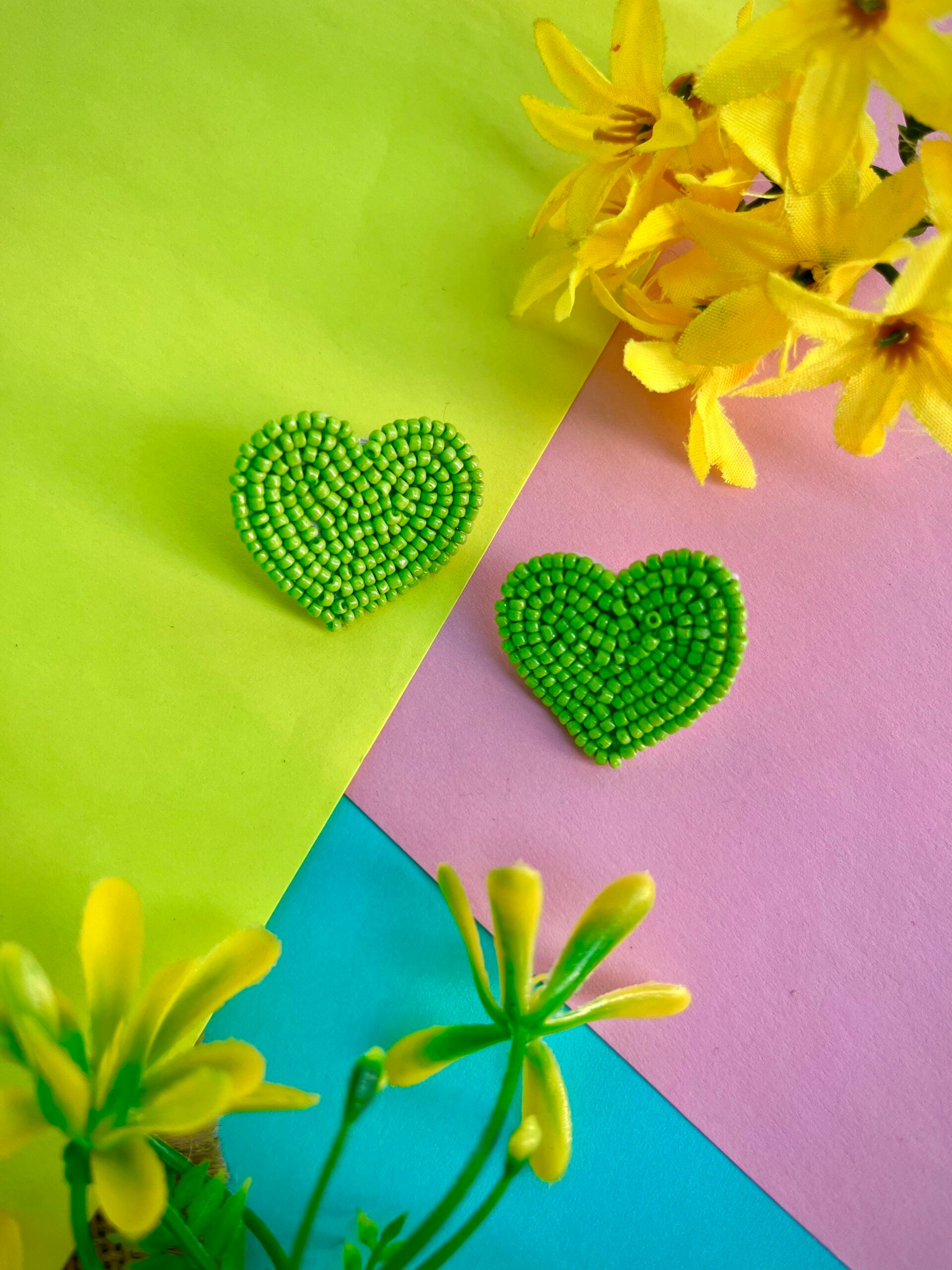 Cute Heart Studs image 4