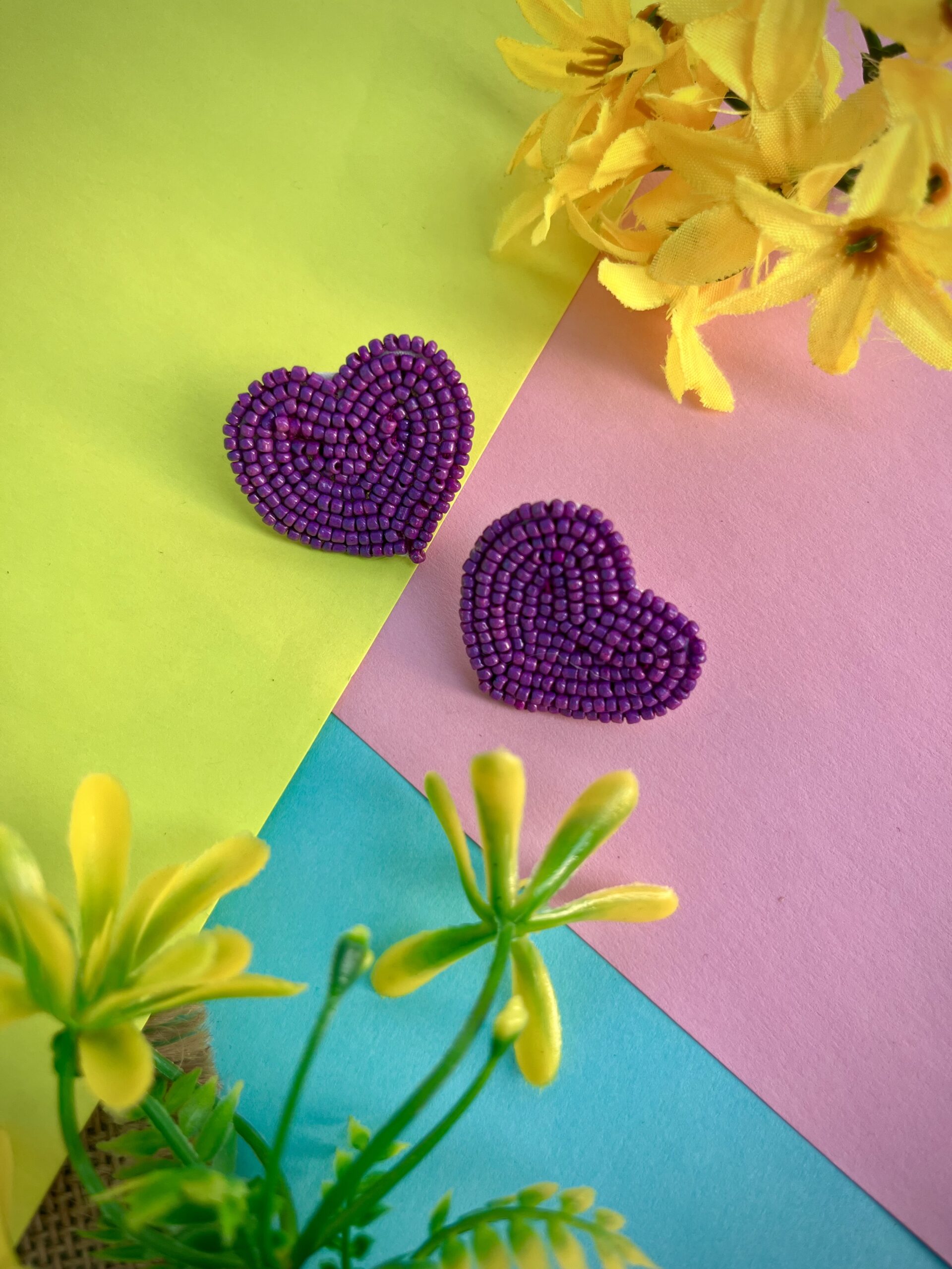 Cute Heart Studs image 7