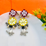 Shringarika Mirror Earrings For Navratri