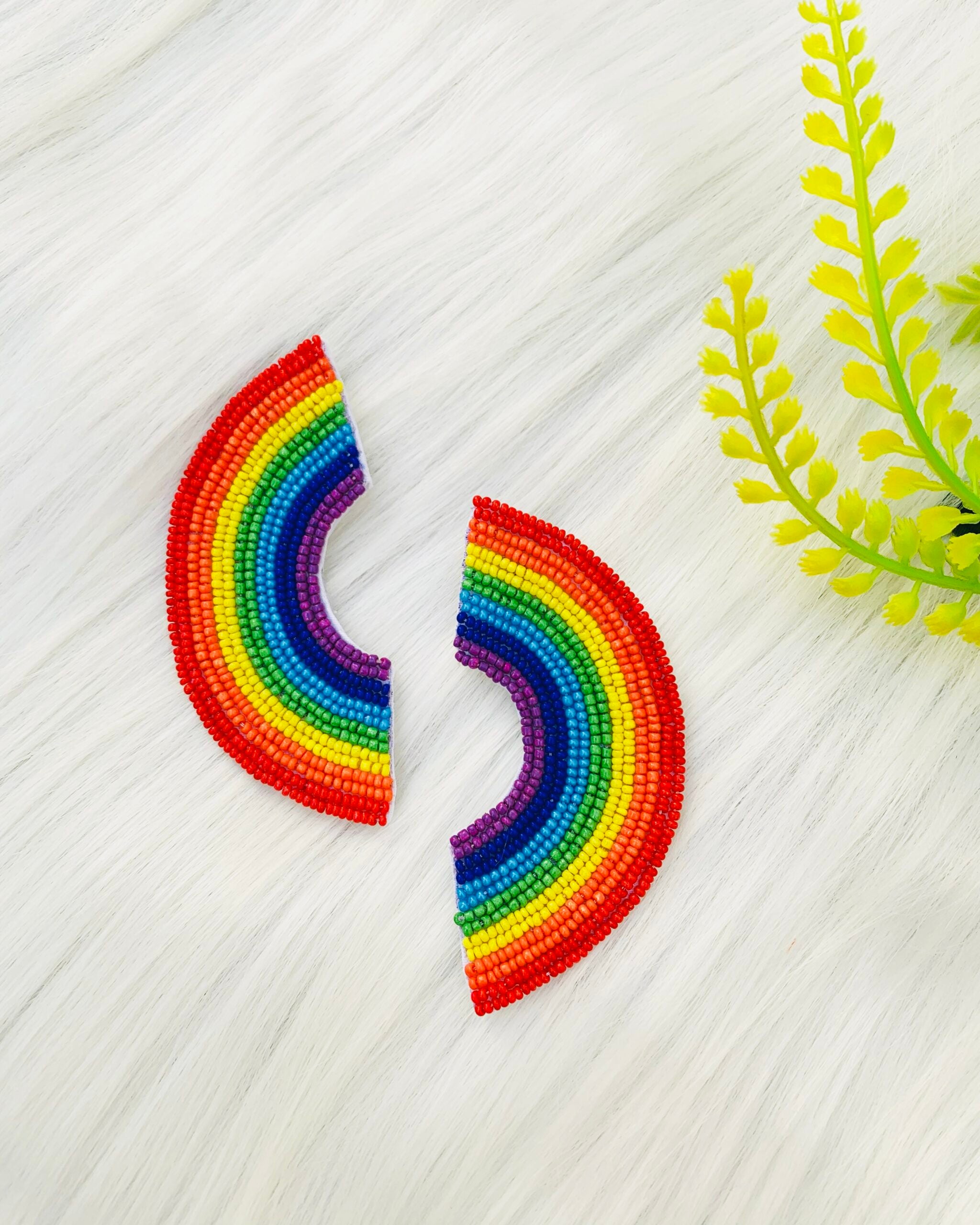 Statement Rainbow Earrings image 0