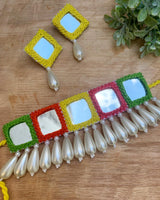 Square Mirror Jewellery Set image 1