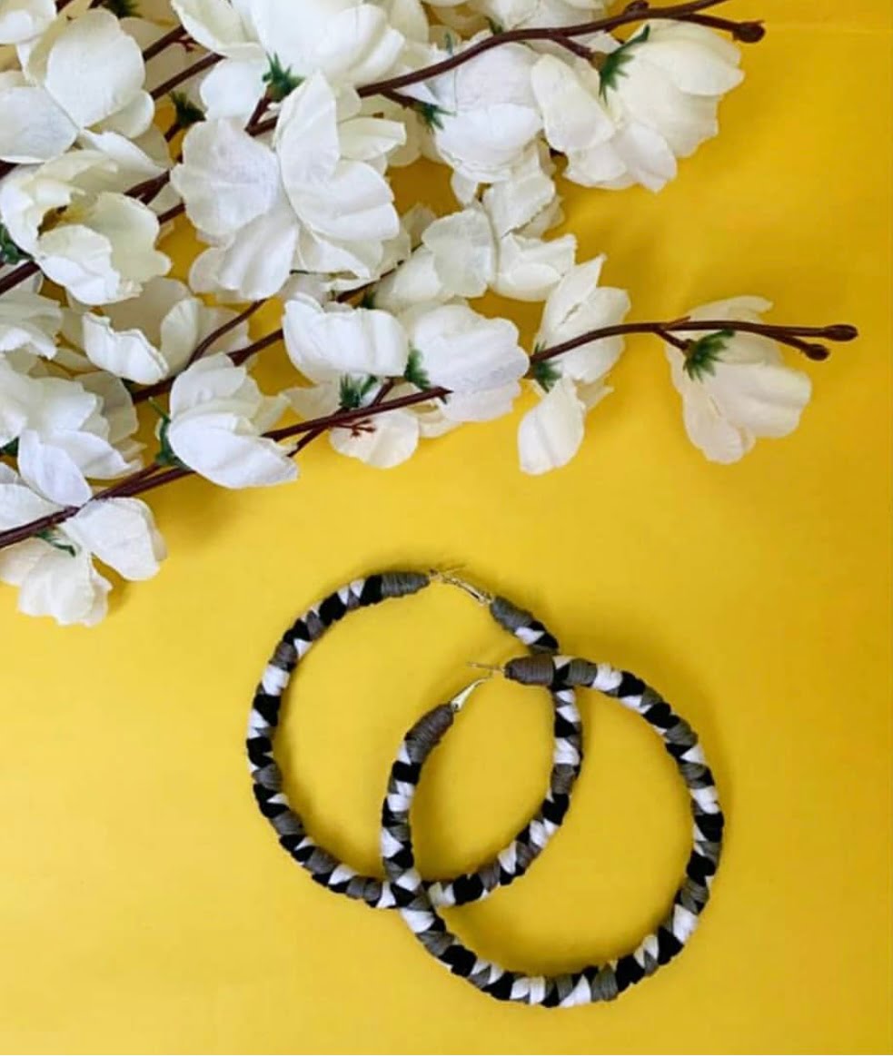 Quirky Thread Hoops image 2