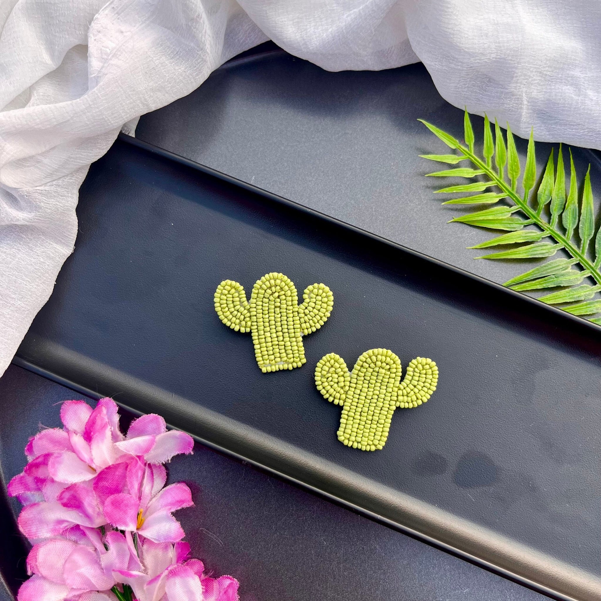 Quirky Cactus Studs image 0