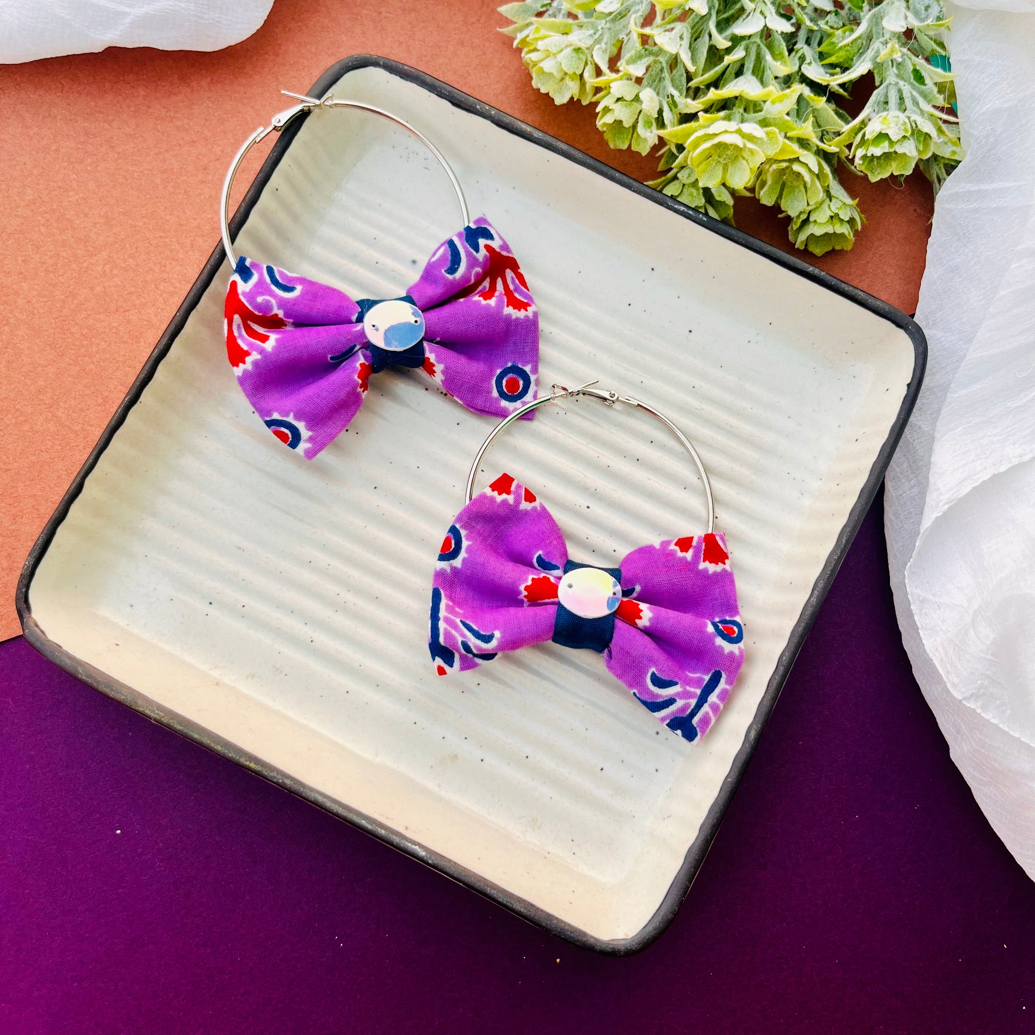 Bow Hoops - Combo