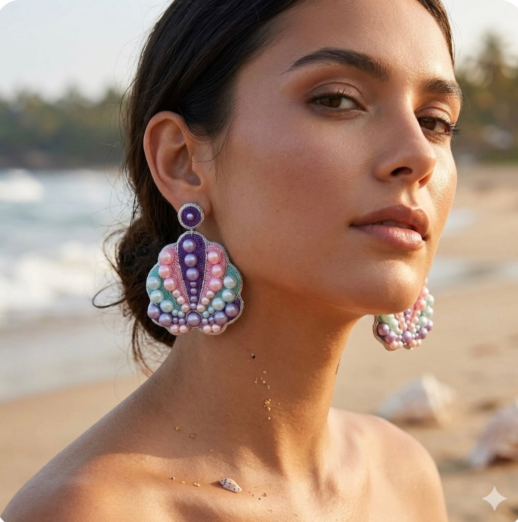 Candy Shell Earrings