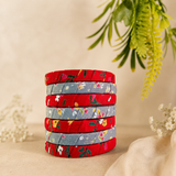 Cute Printed Bangle Sets