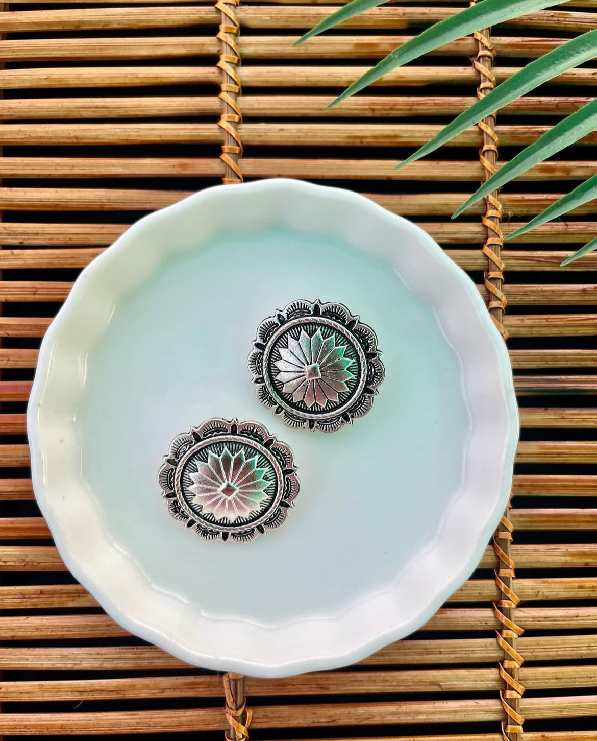 Floral Stud Earrings | Fashion Diaries