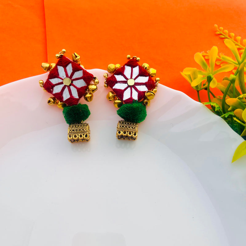 Tarana Mirror Earrings