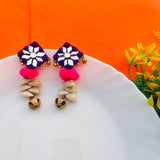 Rasika mirror Earrings For Navratri