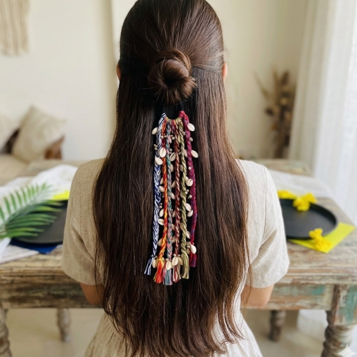 Cowrie Carnival Hair Strings