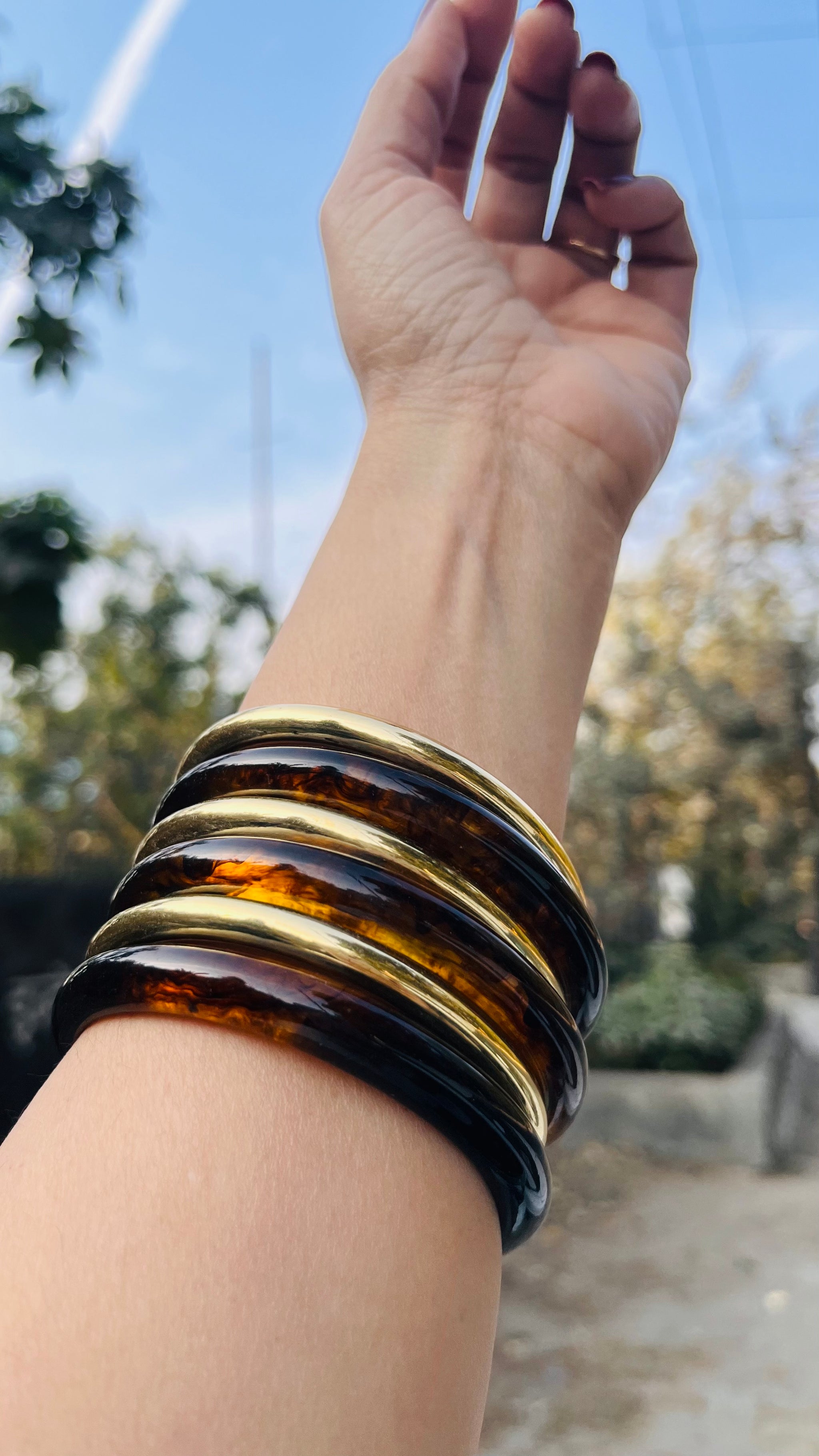 Desi Drift Bangle Stack