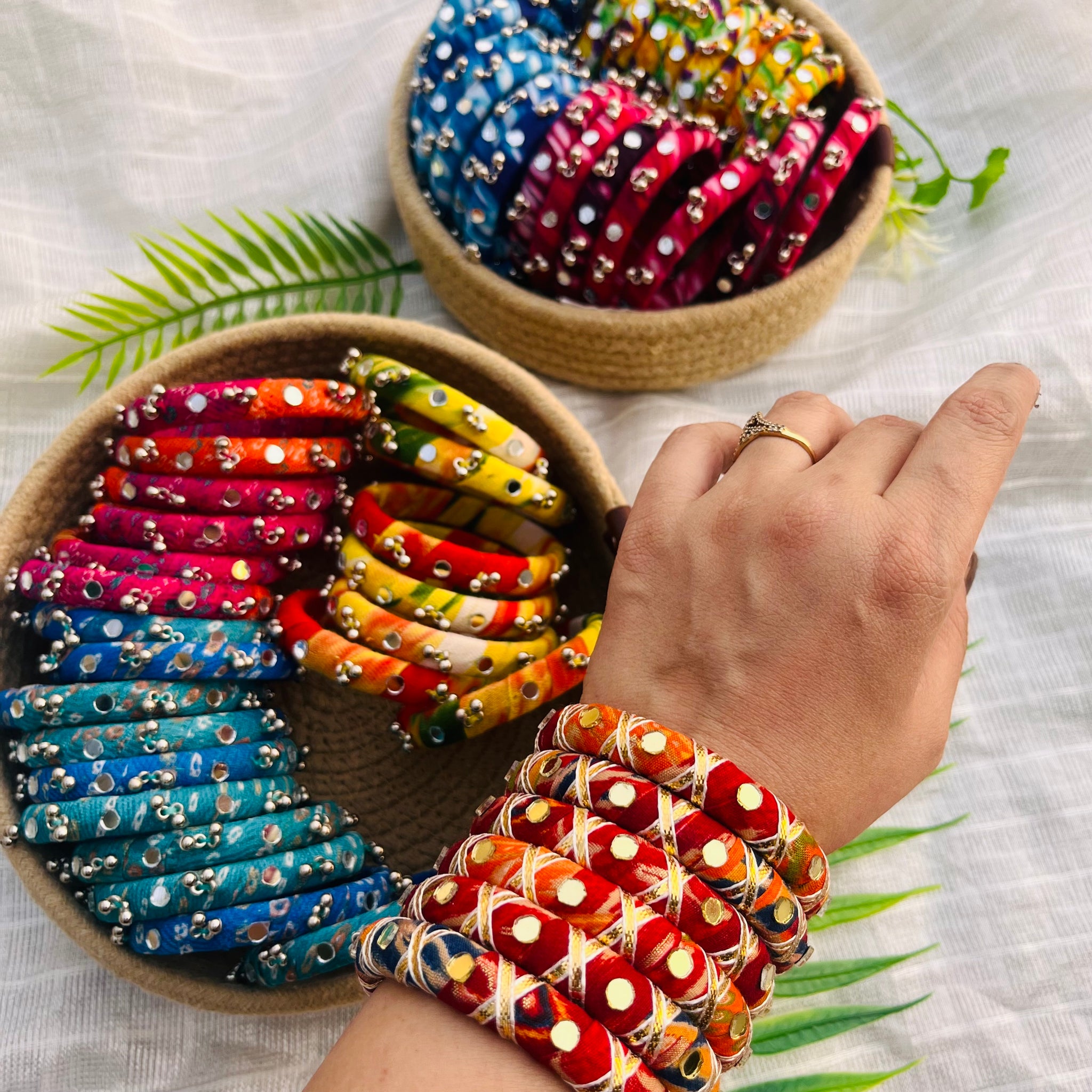 Gotta & Mirror Bangles