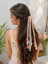 Pastel Pataka Hair Strings