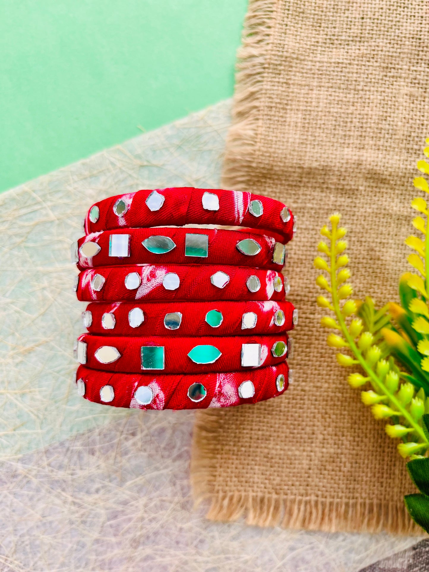 Beautiful Tie-N-Dye Bangles Set