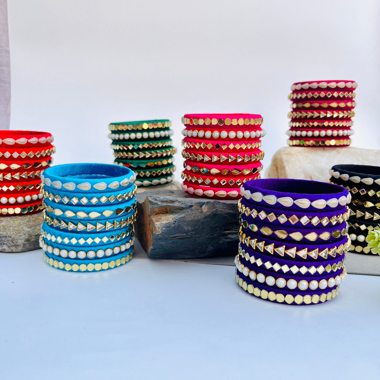 Rangreet Bangles-Solid Color