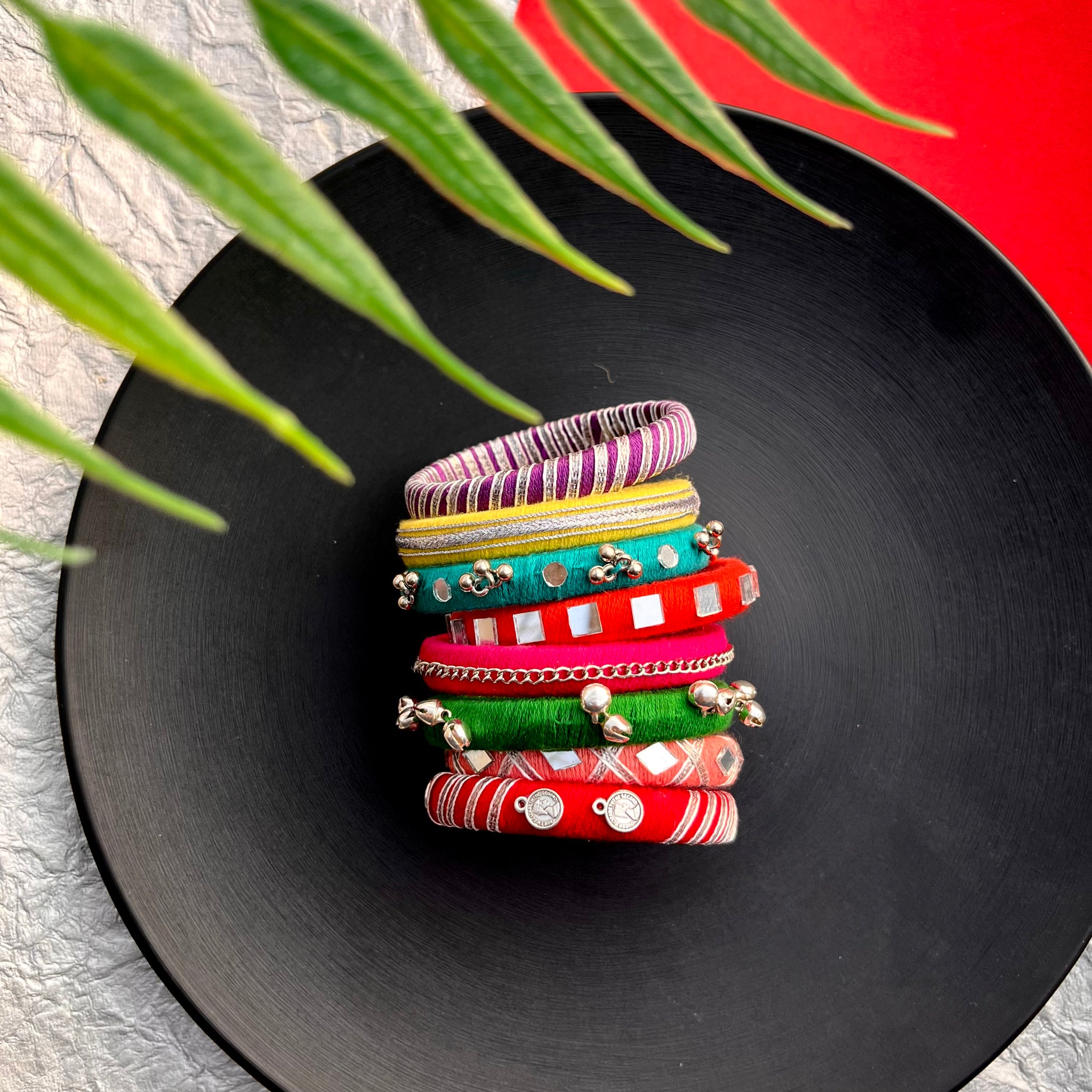 Rangsaaz Handcrafted Bangle Set