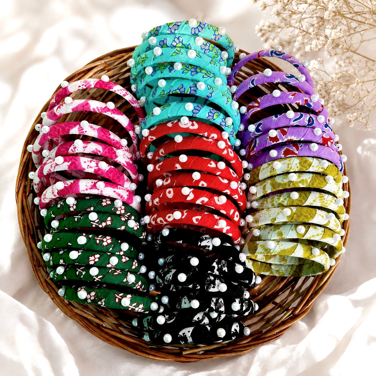 Pearl Bangle Set