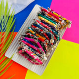 Square Ghunghroo Bangle Stack