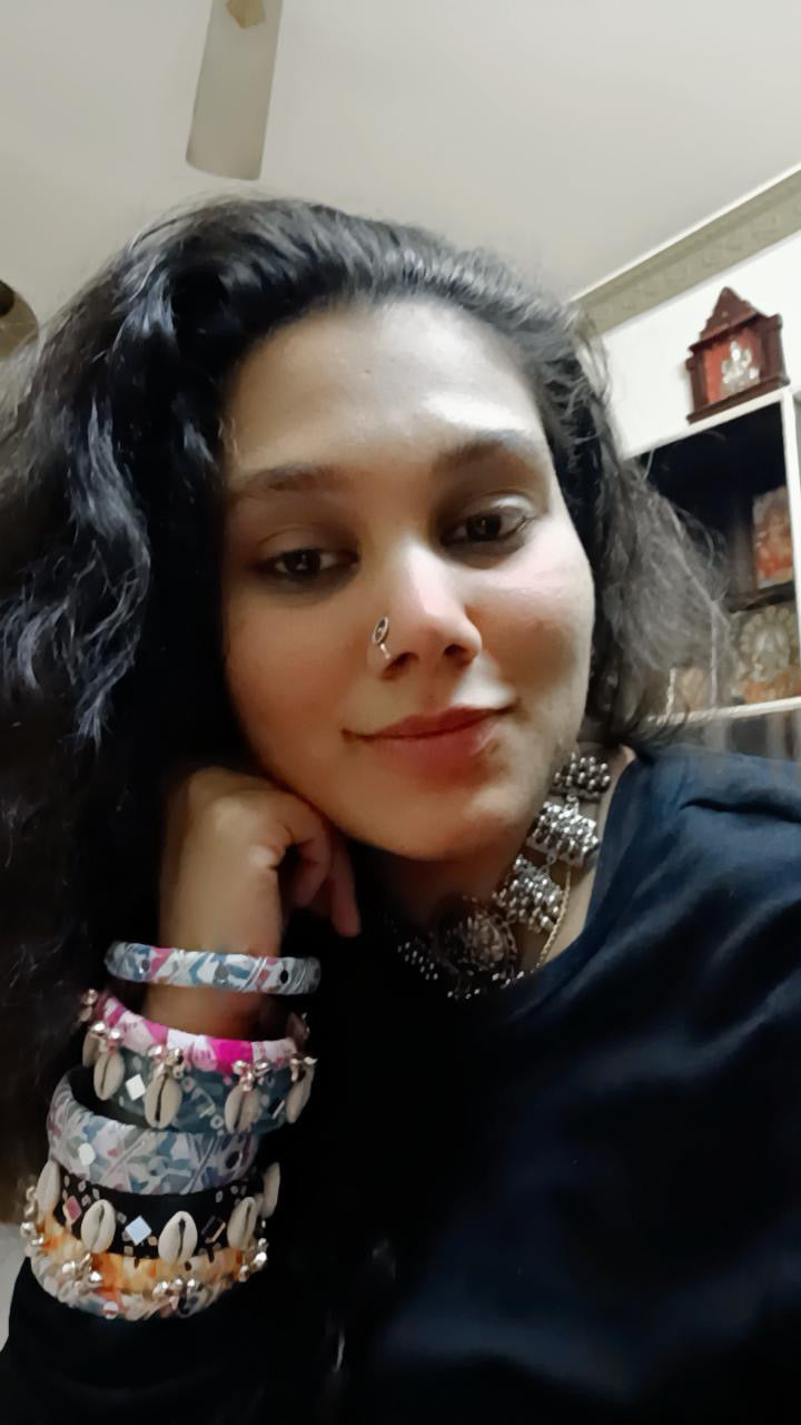 Printed Shell Bangle Set