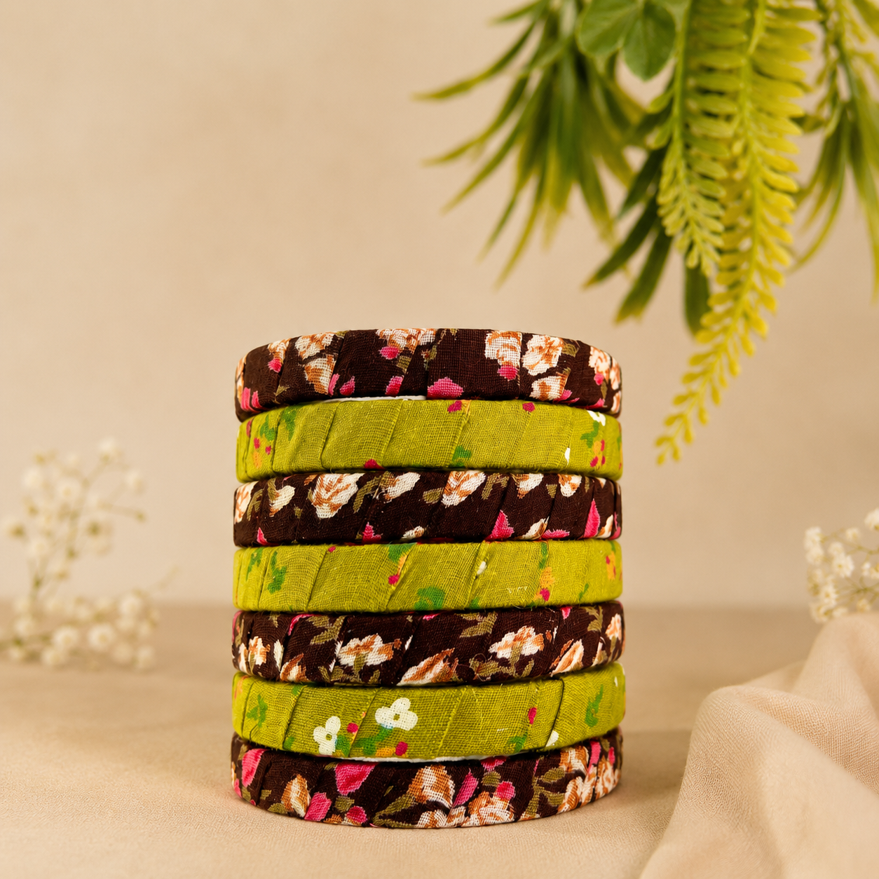 Cute Printed Bangle Sets