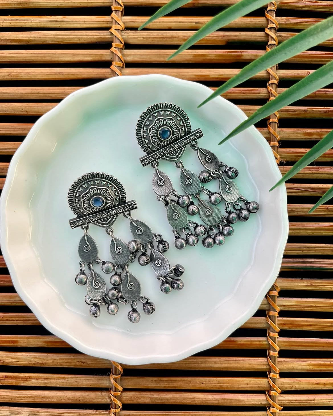 German Silver Meera Earrings | Fashion Diaries