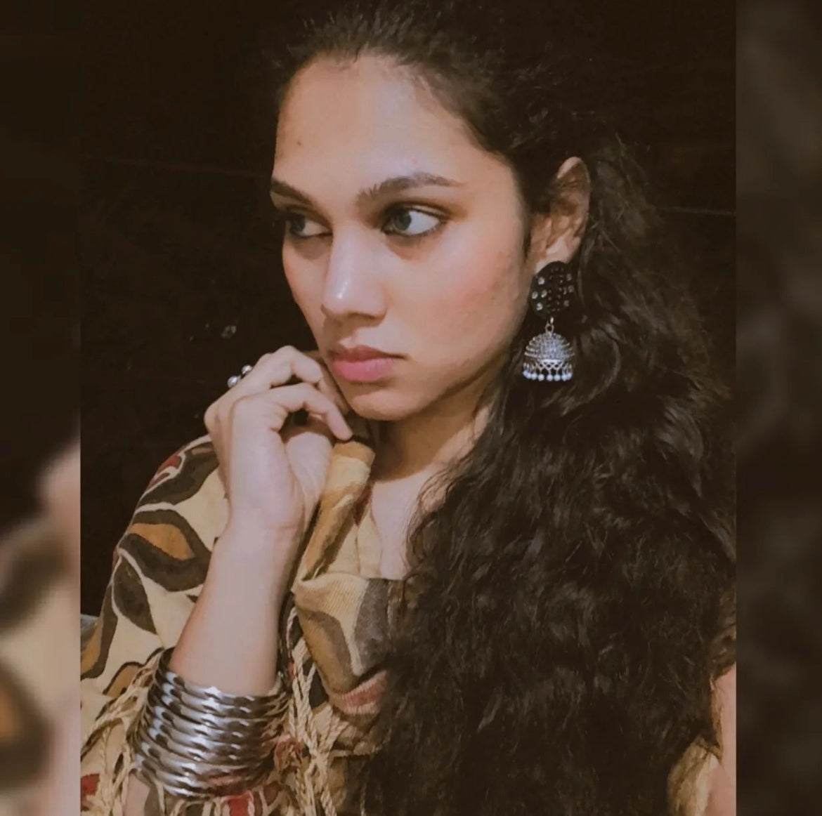Black Mirror Jhumkas