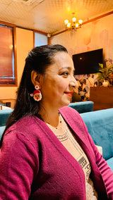 Santa Earrings