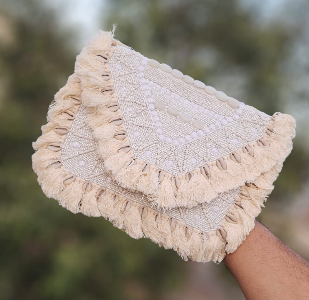 Boho Pearl Dune Bag | Fashion Diaries