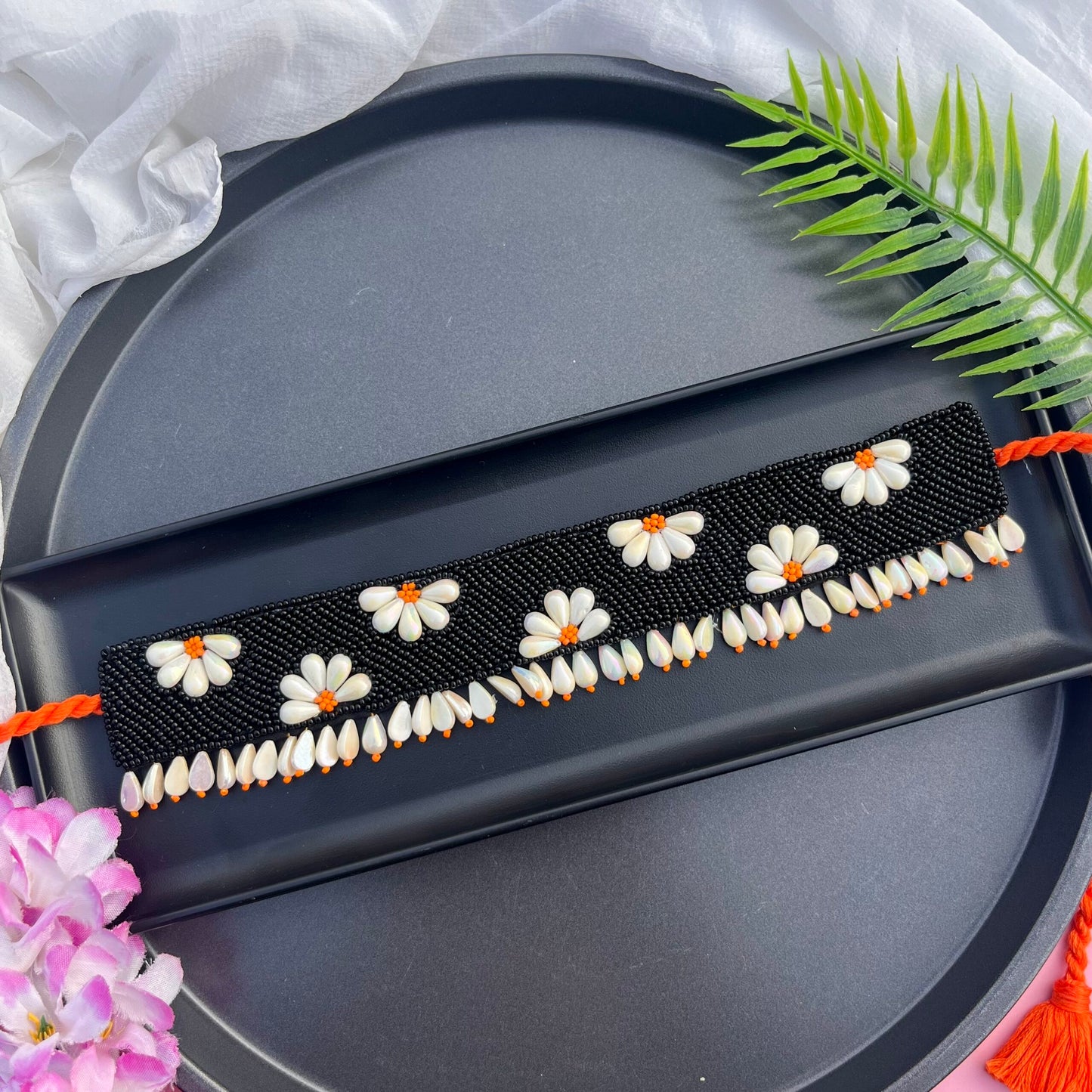 Daisy Dream Choker-Black image 0
