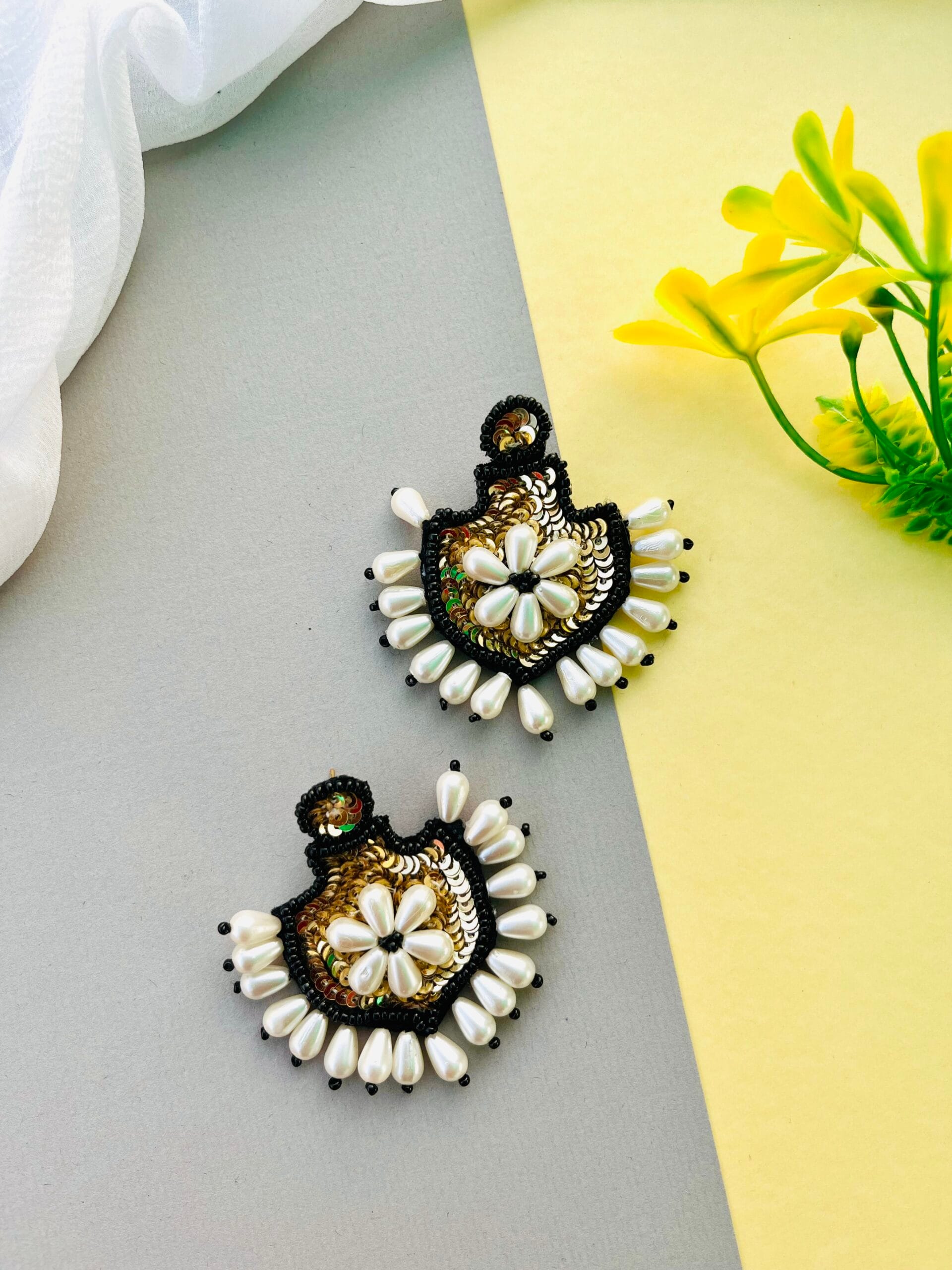 Ethnic Sequin Earrings image 4