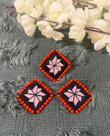 Black Mirror Studs & Ring image 0