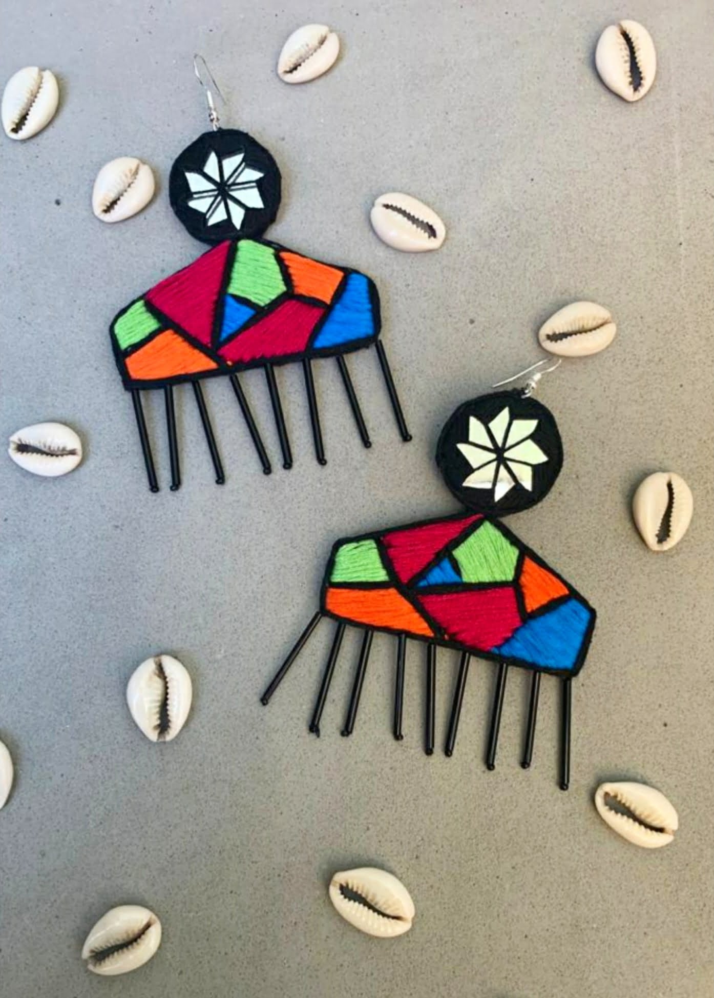 Mirror Maze Earrings-ll image 0