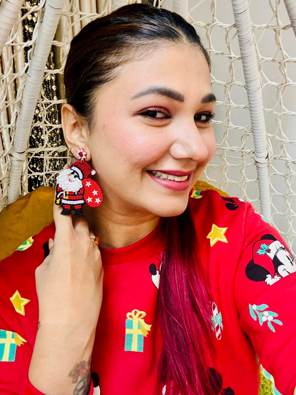 Santa Claus Earrings image 3