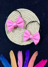 Mini Bow Hoops image 4