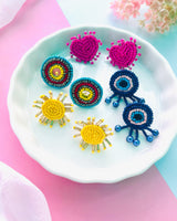 Adorable Beaded Studs-V image 0