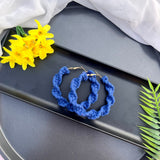 Twisted Macrame Hoops image 5