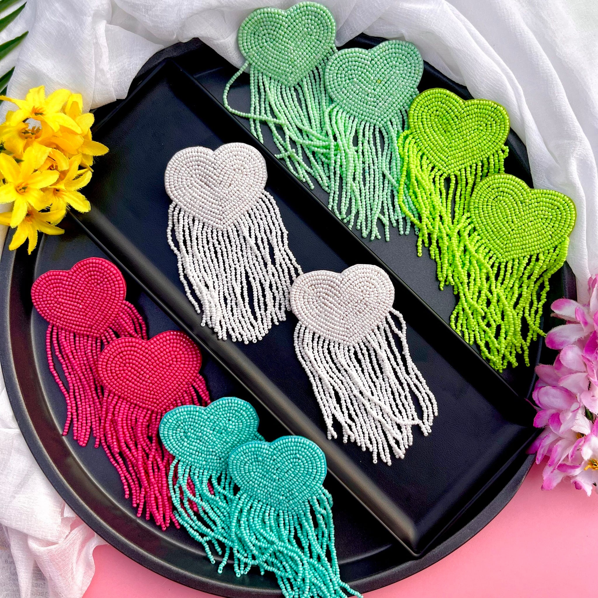 Oversized Heart Earrings image 0