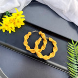 Twisted Macrame Hoops image 2